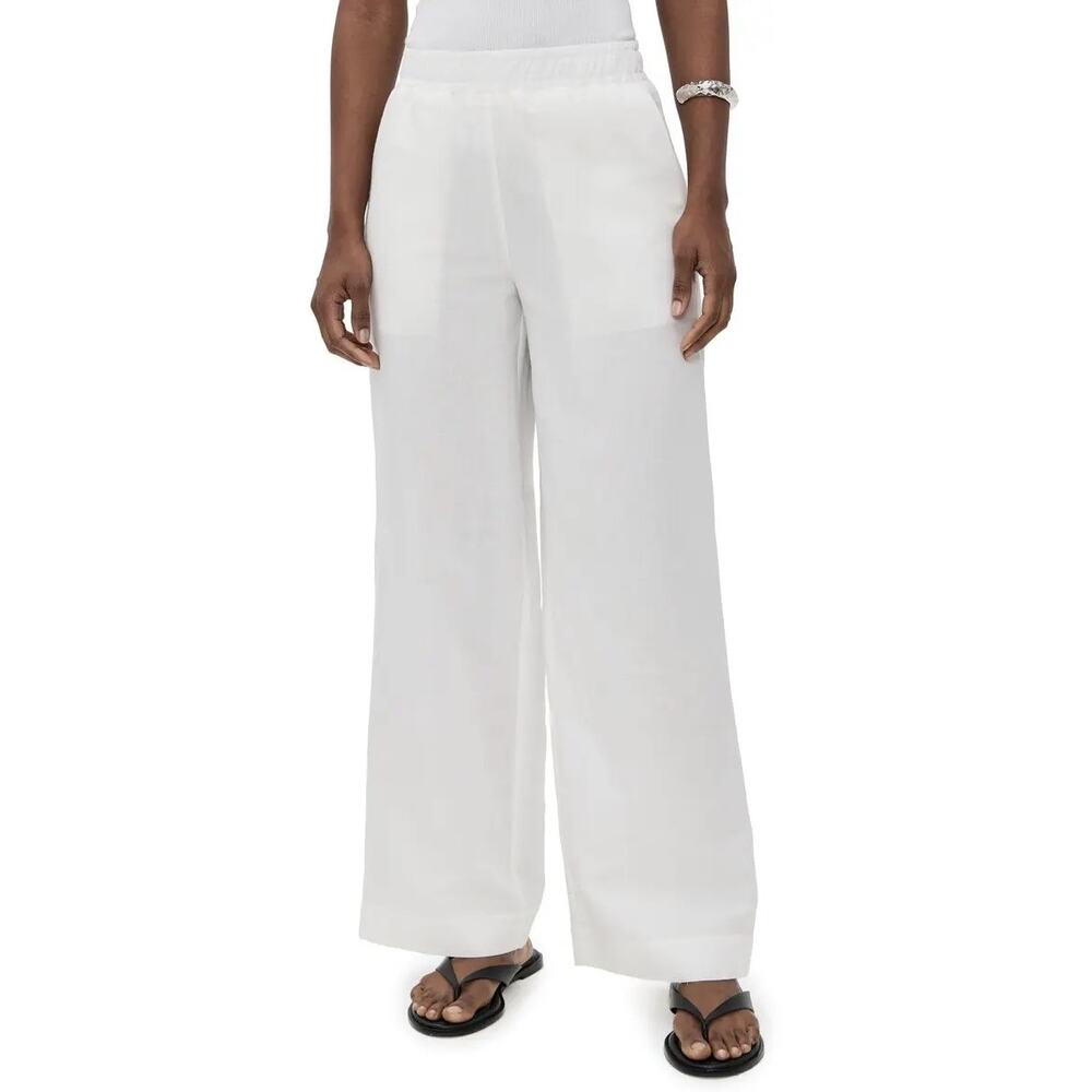 KATIENYC NWT Aligne Alara Linen Trousers size 14 in White